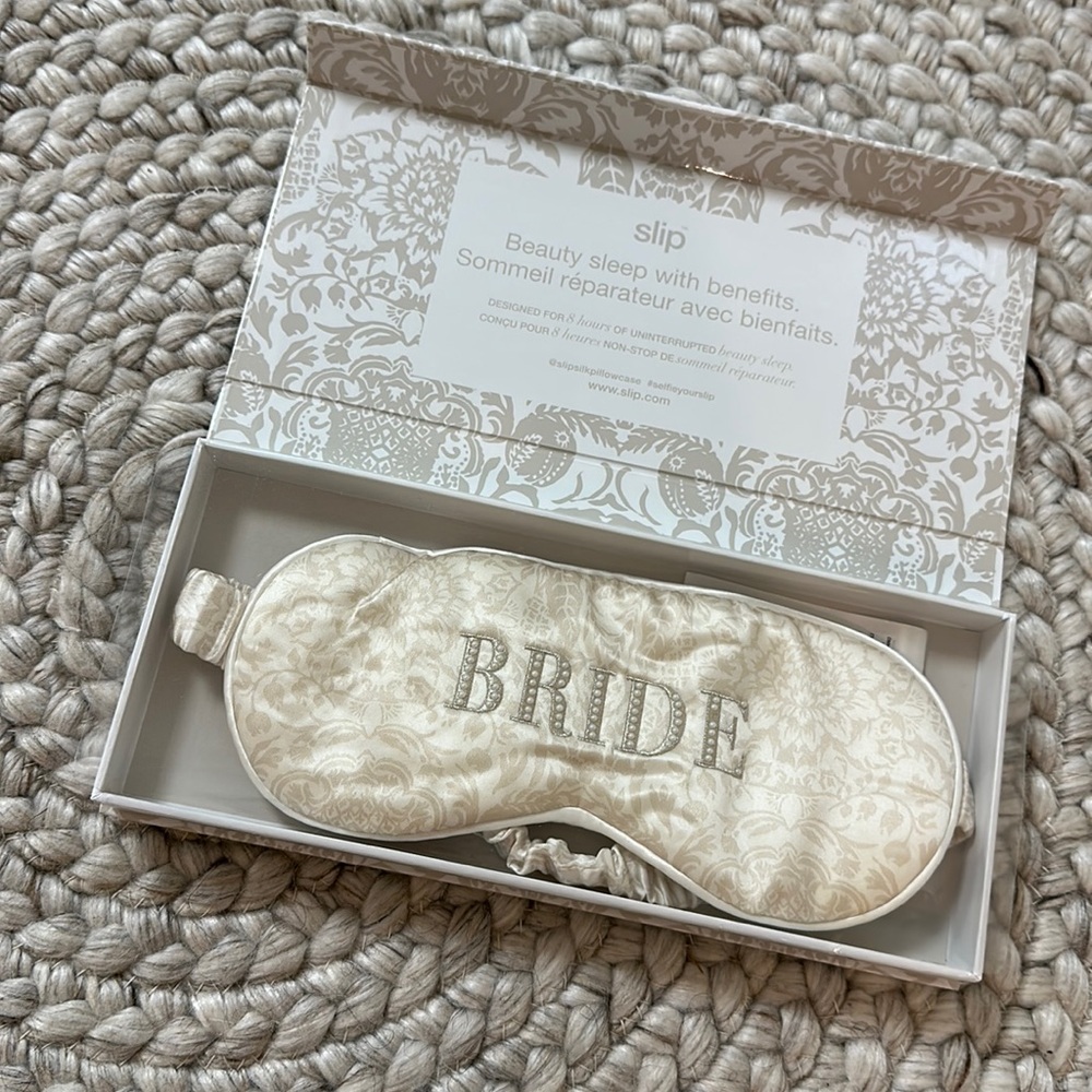 SLIP bride sleep mask NEW